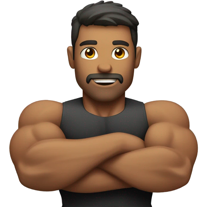 man with biceps emoji