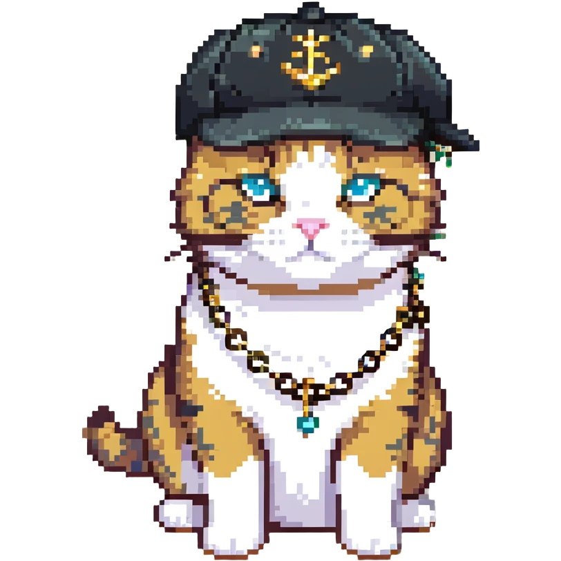 swag cat emoji