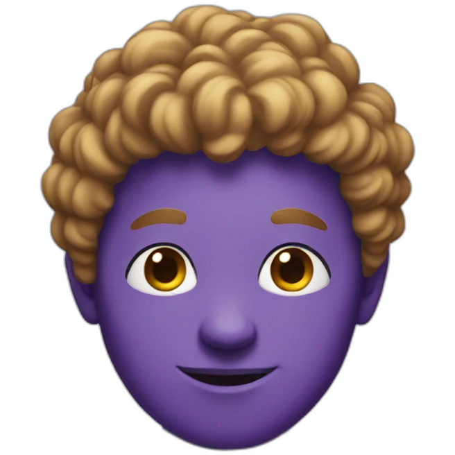 purple person emoji