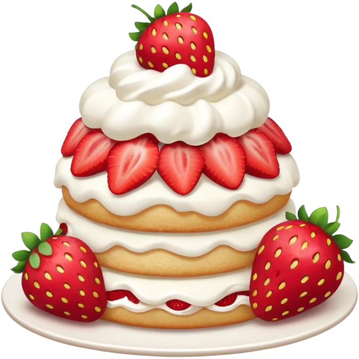 strawberry shortcake  emoji