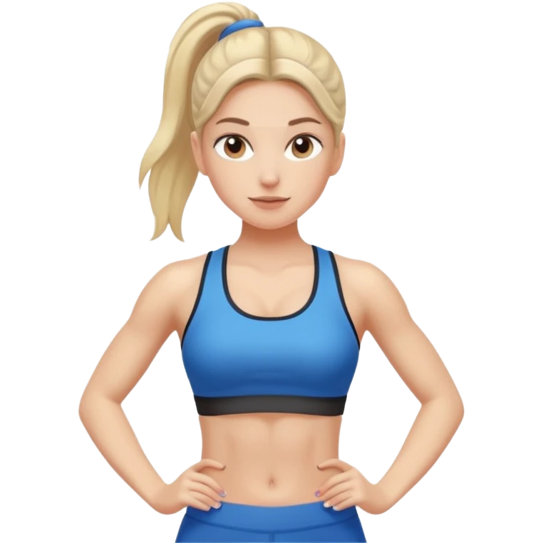 Gym girl emoji