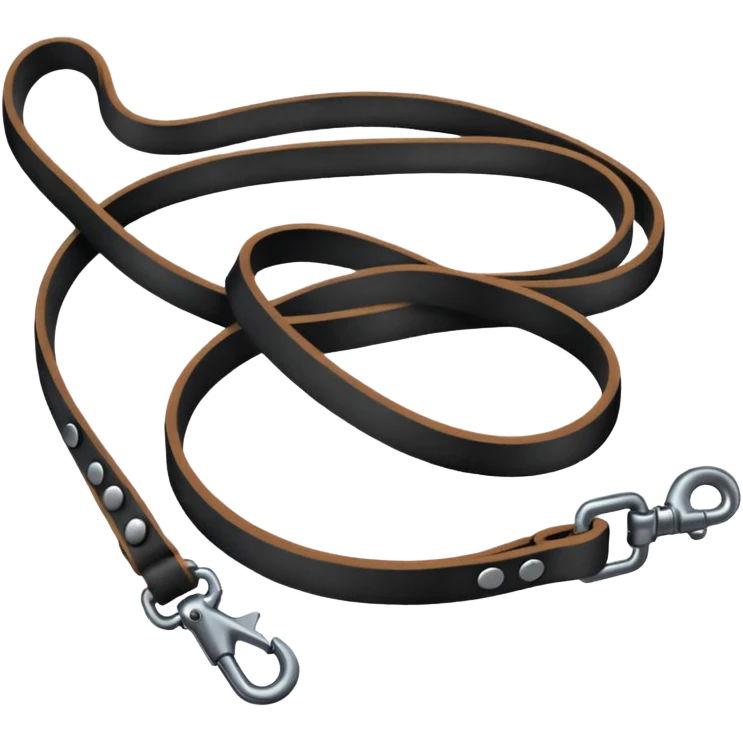 Black Leash emoji