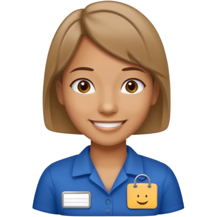 Walmart cashier emoji