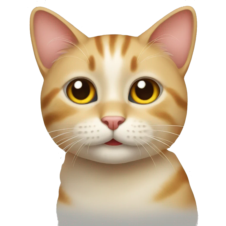 A cute cat emoji emoji