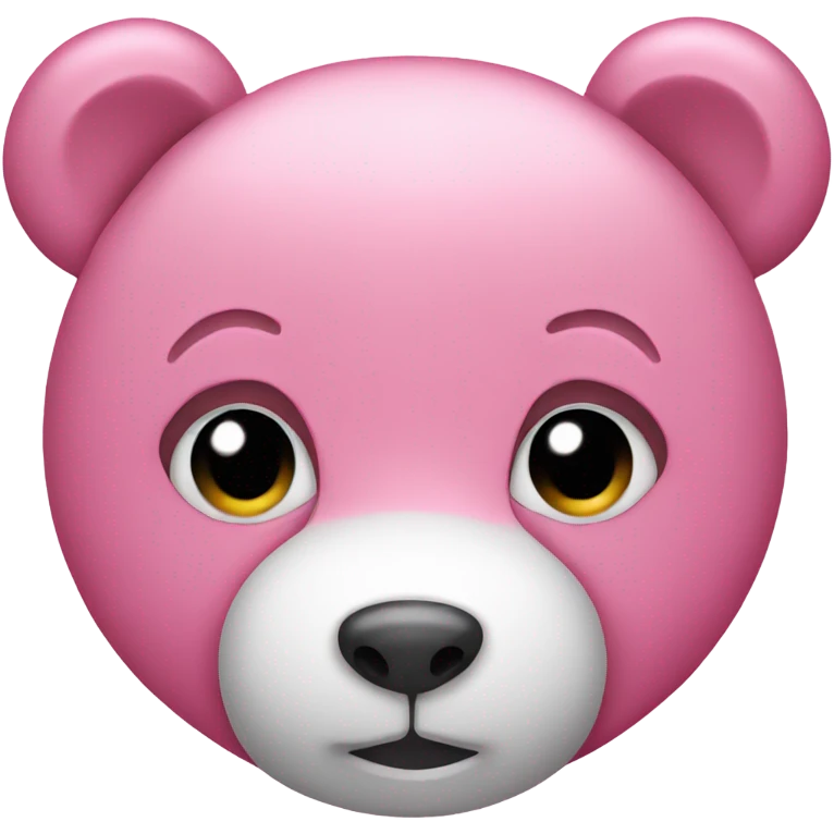 Pink teddy bear  emoji