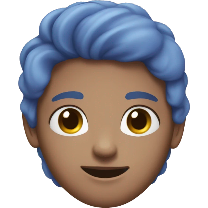 pink and blu emoji