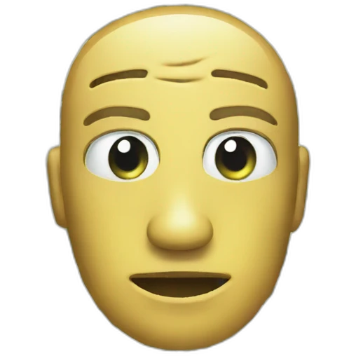 head emoji with money eye emoji
