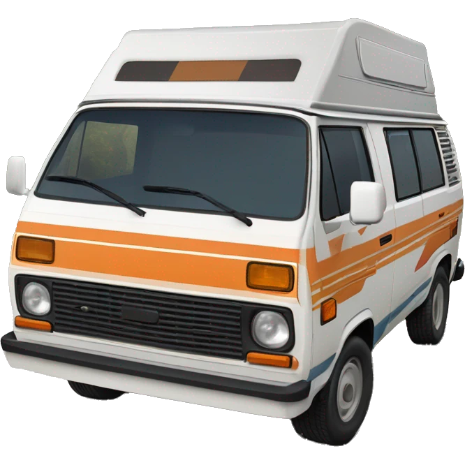 1985 Vanagon Camper, Gulf oil livery, ford f150 emoji