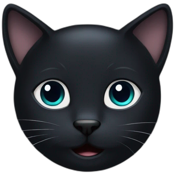 black-cat-uwu emoji