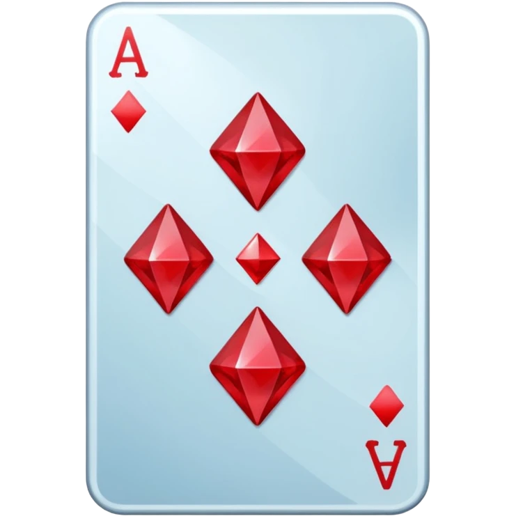 4 of diamonds card emoji