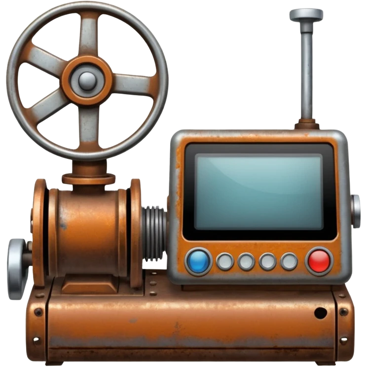 1980s machinery and equipment emoji