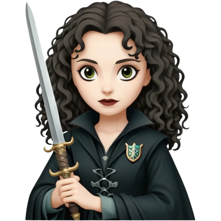 Bellatrix lestrange dagger Emoji Hogwarts  emoji