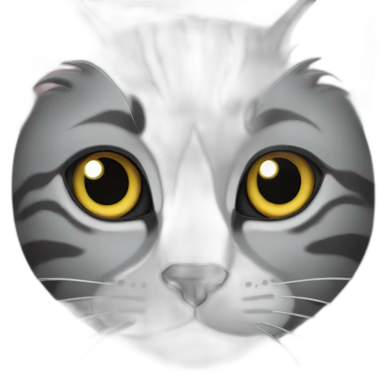 gray cat emoji