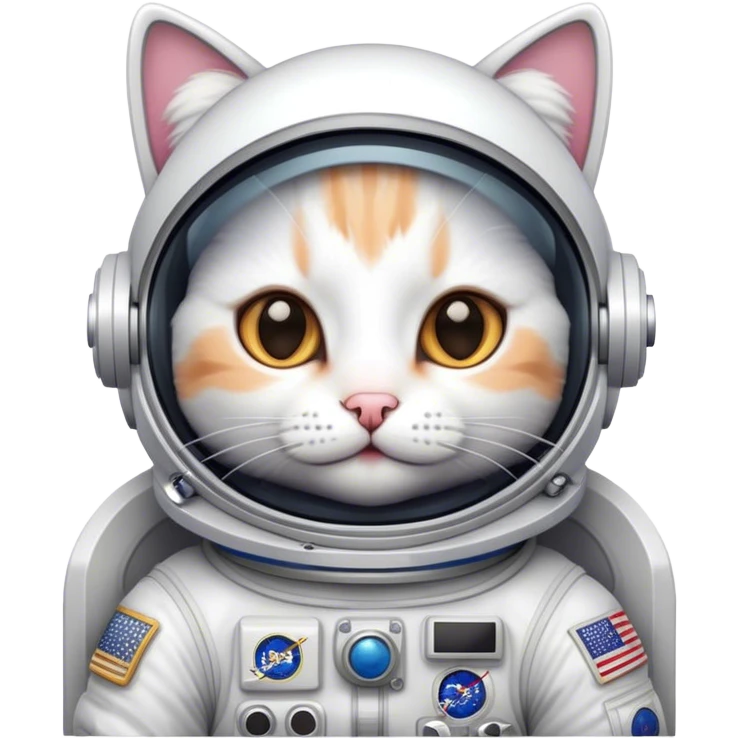 cat astronot emoji