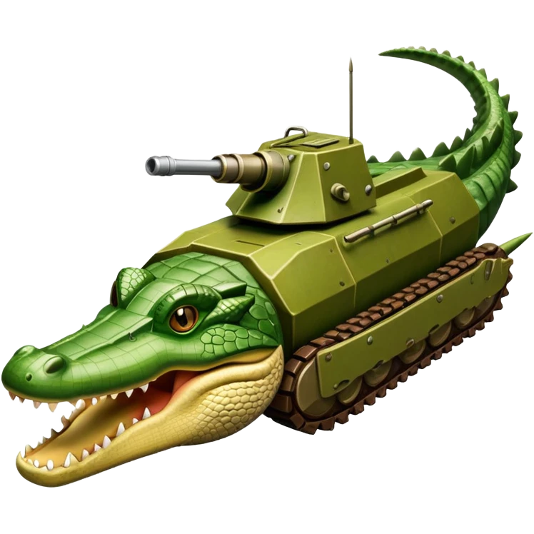 Bombardier crocodile (Bombardillo crocodile) emoji