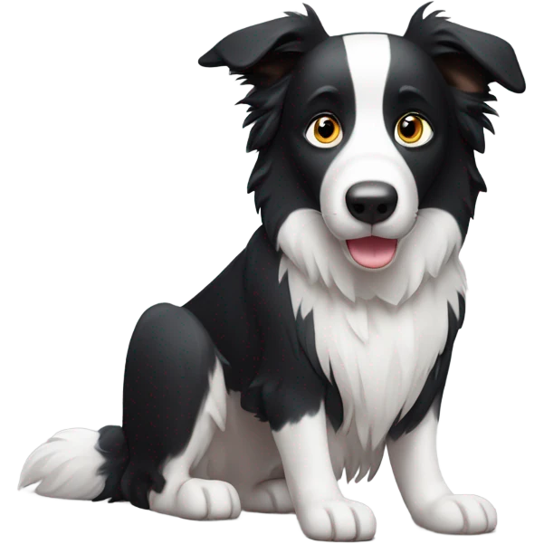 Border collie emoji