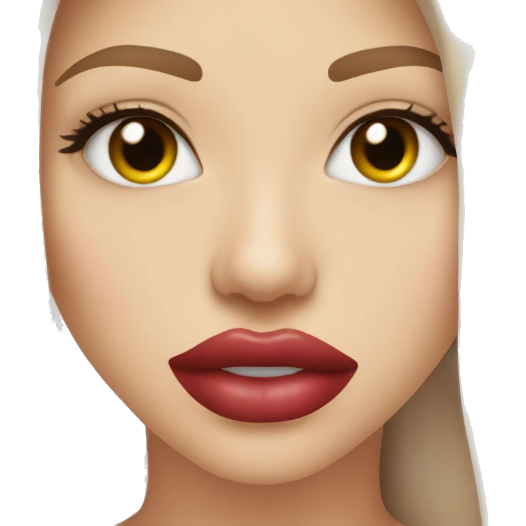 lip filler emoji