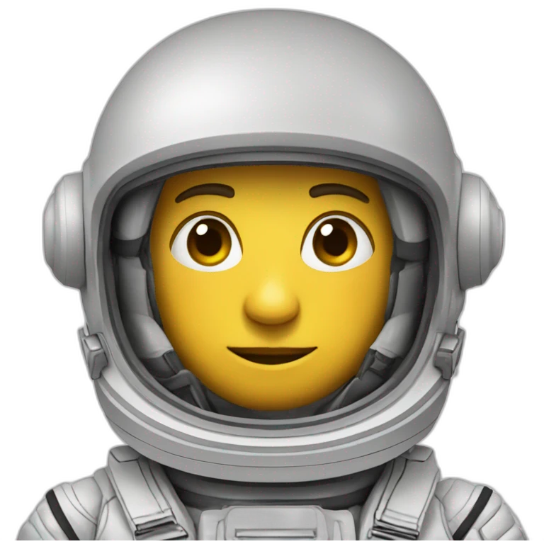 Astronaute à la guerre  emoji