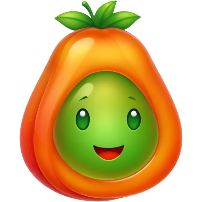 Fruit jelly blob emoji
