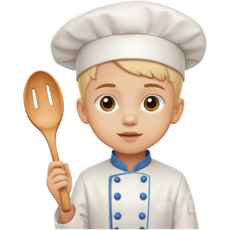 A little kid chef emoji