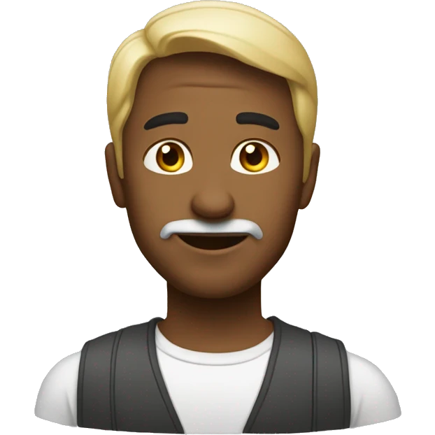 коричневого пуделя emoji
