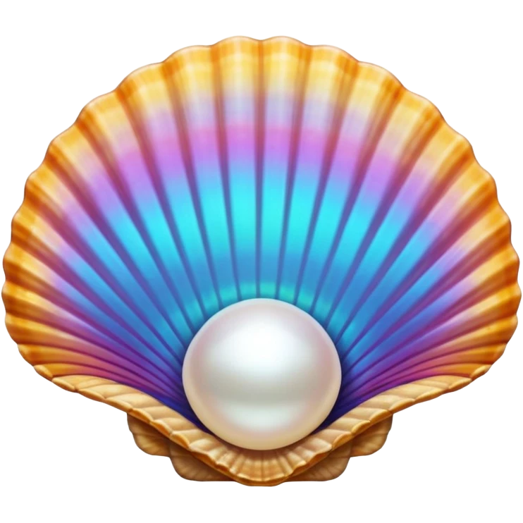 OpenSea shell with pearl emoji