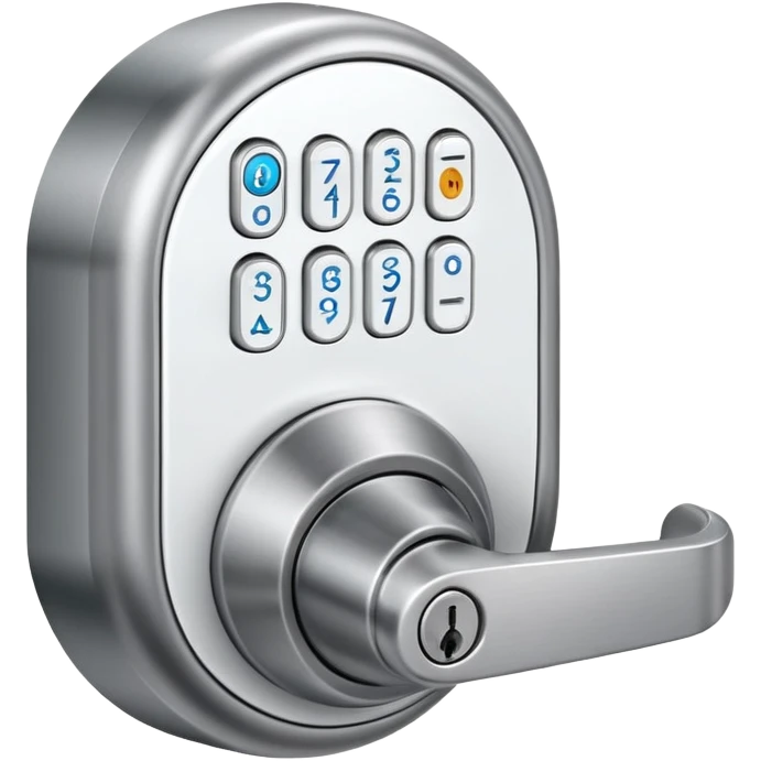 smart door lock emoji