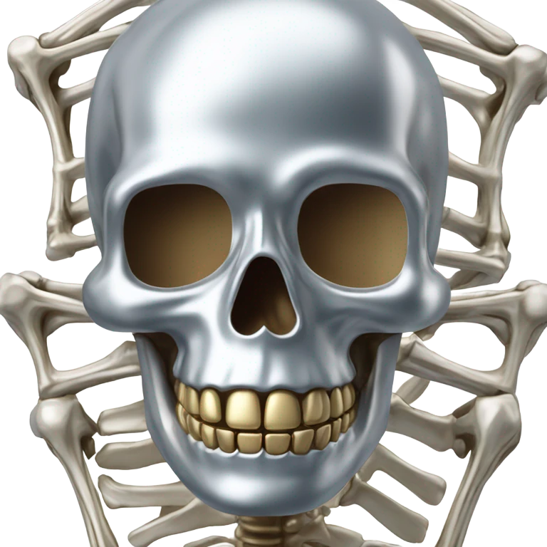 chrome skeleton emoji