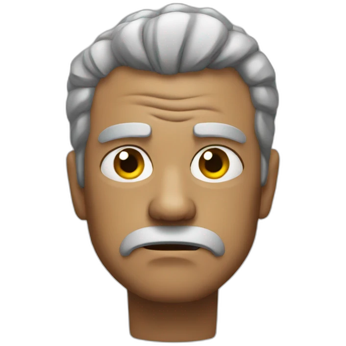 Angry man emoji