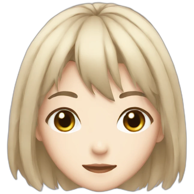 Anime girl  emoji