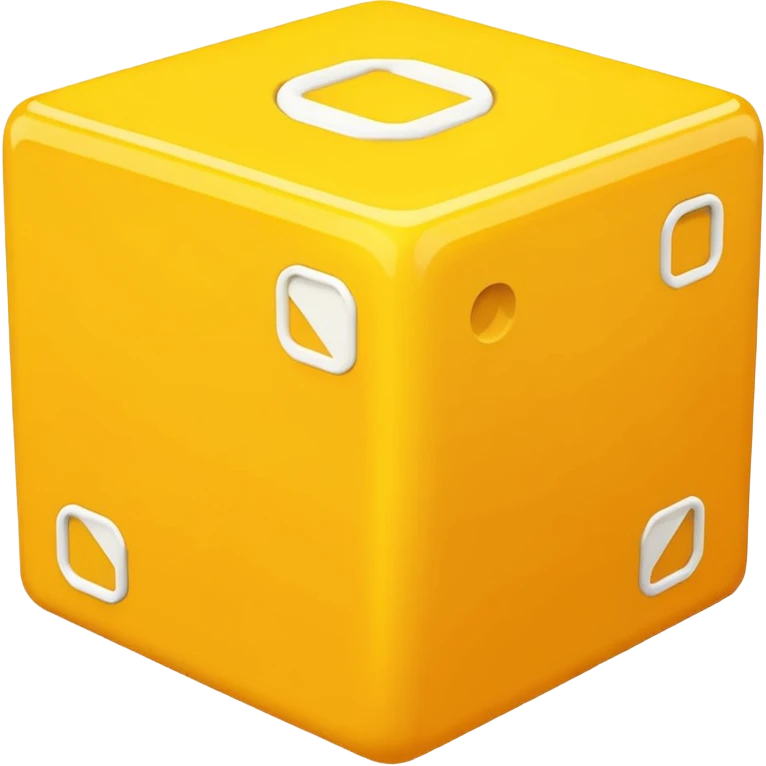 yellow flavor cube emoji