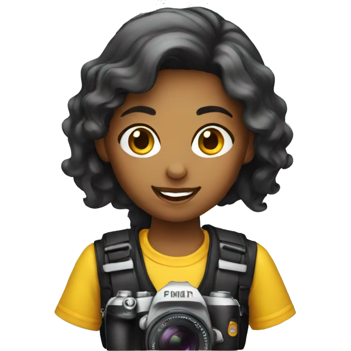 girl photographer emoji