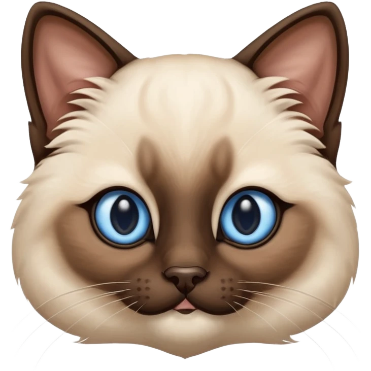 cute siamese kitty  emoji