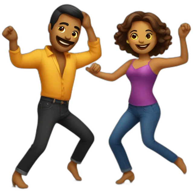 Salsa Party dance emoji