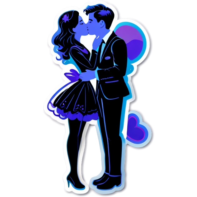 Kissing emoji