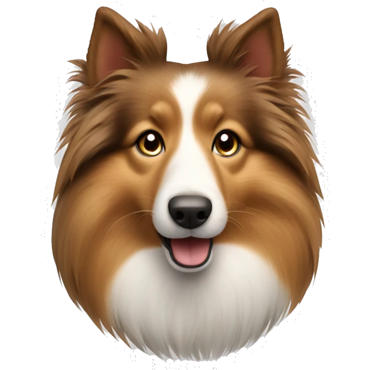 Shetland sheepdog  emoji