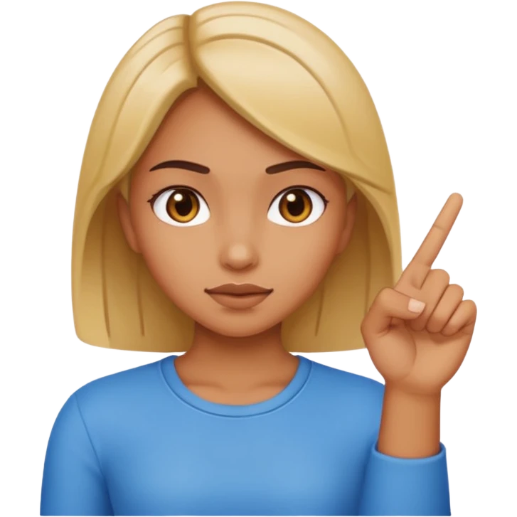 snap of fingers girl emoji