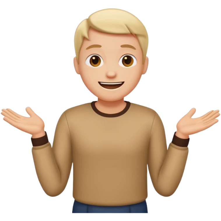 cool perosbn shrug  emoji