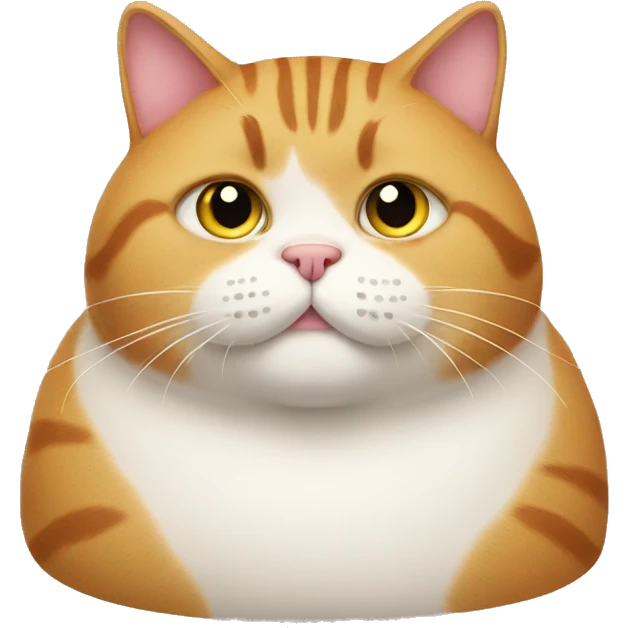 Fat cat emoji