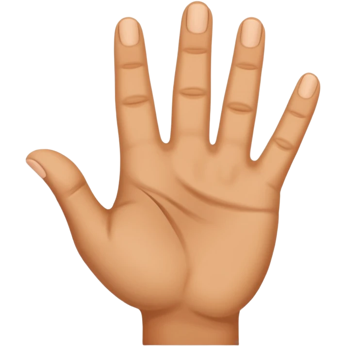 Talk to the hand emoji