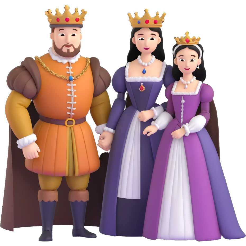 Henry VIII and Anne Boleyn emoji