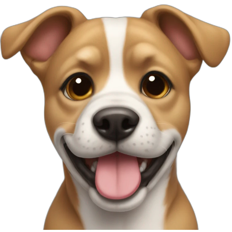 Chiens bisous emoji