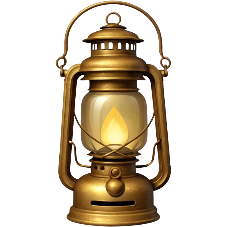 glitter old lantern emoji
