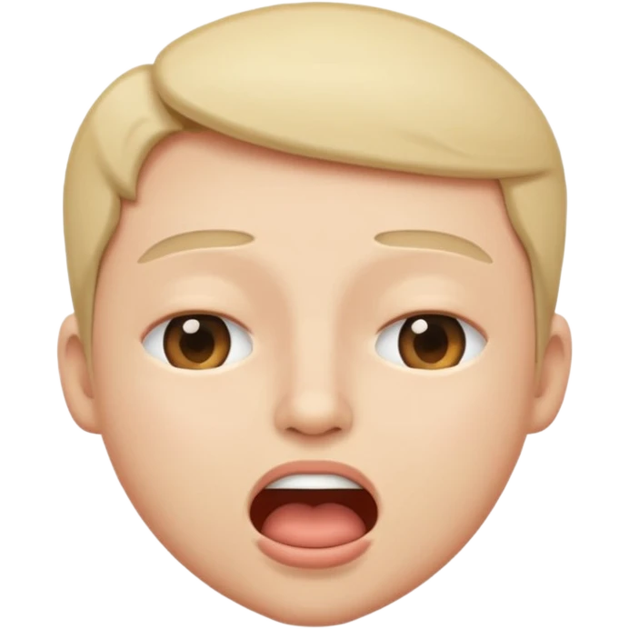 eyes close with mouth open emoji