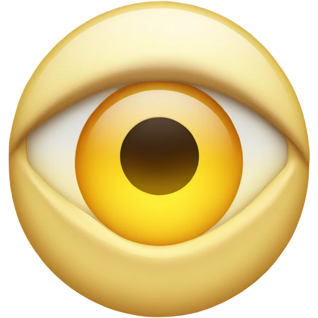 sun looking eye emoji