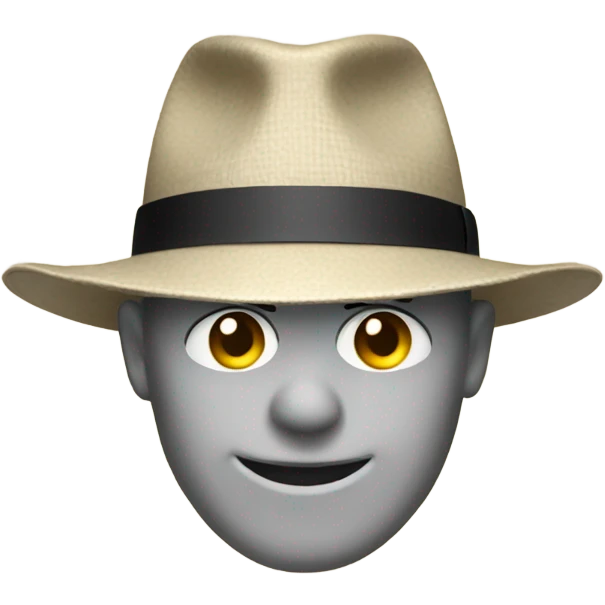 Chat avec chapeau emoji