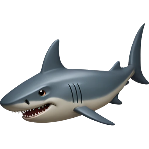 Jeff the land shark emoji