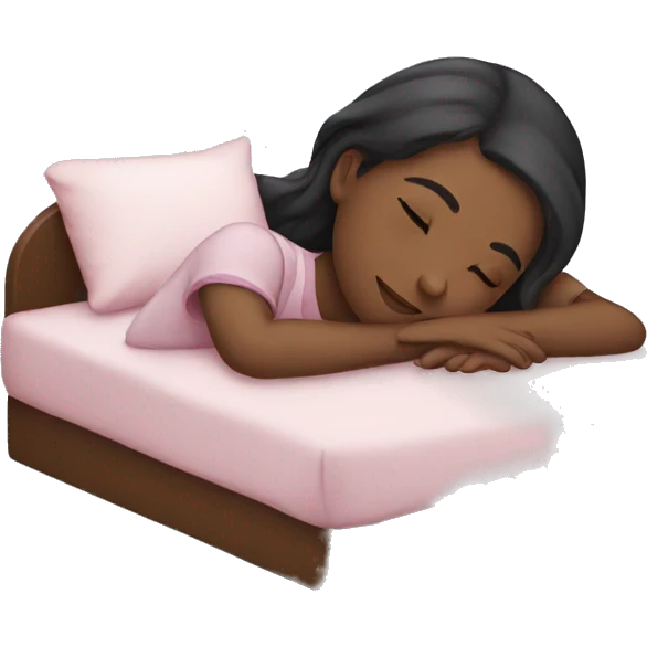 Girl sleep emoji
