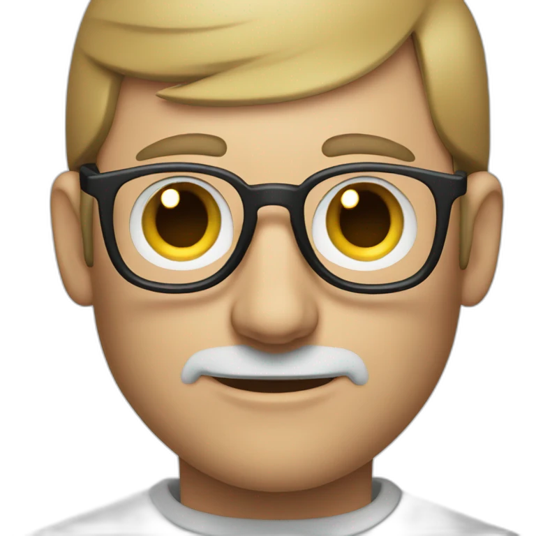 Steve Jobs with a Surface Laptop. emoji