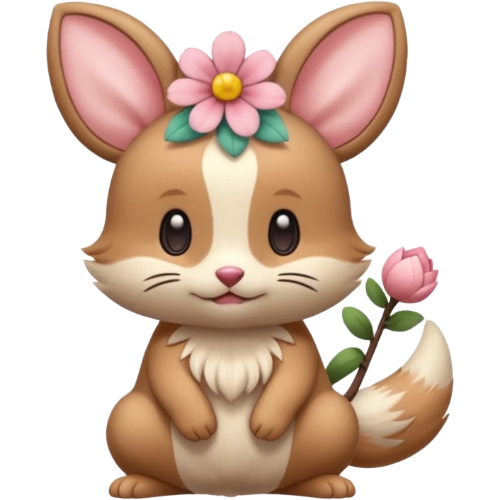 Teddiursa-Minccino-Meowscarada-fusion  emoji